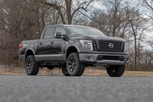 Nissan Titan Suspension Lift Kit - Front + Rear - Rough Country - 3 Inch Lift Kit - '04-'24